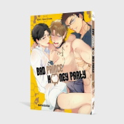 Buchcover und Innenansicht für das Buch: Bad Prince Honey Party