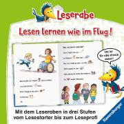 Buchcover und Innenansicht für das Buch: Leserabe Vor-Lesestufe - Lustige Geschichten vom 1. Schultag