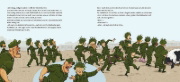 Buchcover und Innenansicht für das Buch: Eine Kuh beim Militär