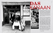 Buchcover und Innenansicht für das Buch: Kanaan - das israelisch-palästinensische Kochbuch