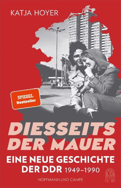 Buchcover und Innenansicht für das Buch: Diesseits der Mauer