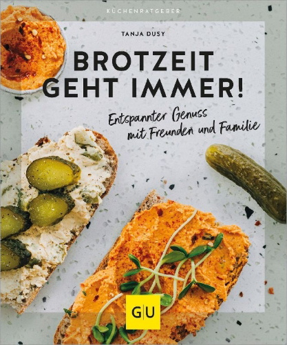 Buchcover und Innenansicht für das Buch: Brotzeit geht immer!