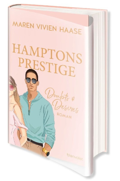 Buchcover und Innenansicht für das Buch: Hamptons Prestige - Doubts & Desires