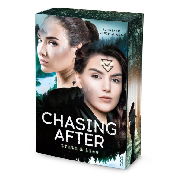 Buchcover und Innenansicht für das Buch: CHASING AFTER truth & lies