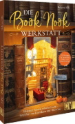 Buchcover und Innenansicht für das Buch: Die Book Nook Werkstatt