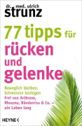Buchcover und Innenansicht für das Buch: 77 Tipps für Rücken und Gelenke