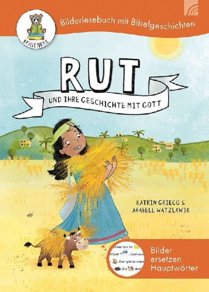Buchcover und Innenansicht für das Buch: Rut und ihre Geschichte mit Gott