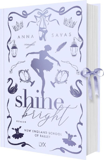 Buchcover und Innenansicht für das Buch: Shine Bright - New England School of Ballet: Special Edition