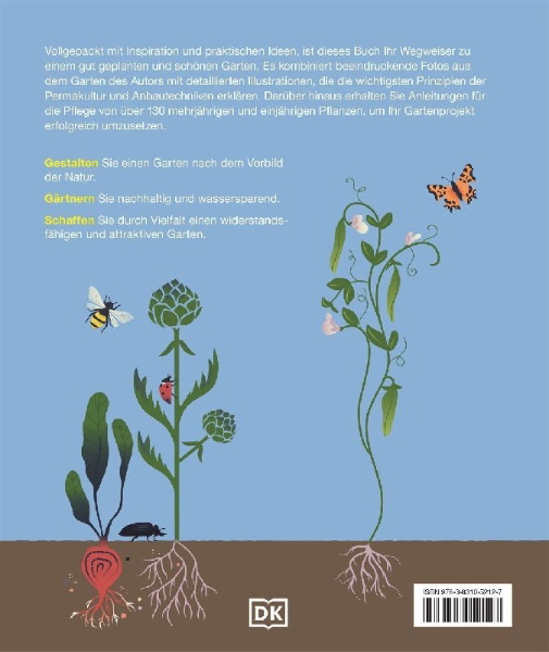 Buchcover und Innenansicht für das Buch: Permakultur