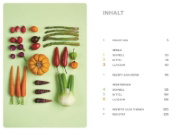 Buchcover und Innenansicht für das Buch: Ofen Express vegetarisch