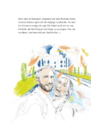 Buchcover und Innenansicht für das Buch: Der Rikscha-Fahrer, der dir das Glück zeigt