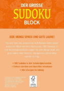 Buchcover und Innenansicht für das Buch: Der große Sudoku Block Band 10