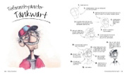 Buchcover und Innenansicht für das Buch: Simply Draw - Mein einzigartiger Zeichen-Workshop für ausdrucksstarke Figuren