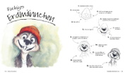 Buchcover und Innenansicht für das Buch: Simply Draw - Mein einzigartiger Zeichen-Workshop für ausdrucksstarke Figuren