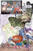 Buchcover und Innenansicht für das Buch: Masters of the Universe: The Sword of Flaws (2025) #1-#4