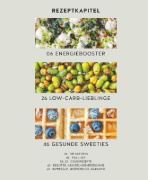 Buchcover und Innenansicht für das Buch: Powersnacks to go