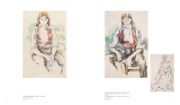 Buchcover und Innenansicht für das Buch: Paul Cezanne. Form and Color - The Major Exhibition Catalogue of the Fondation Beyeler