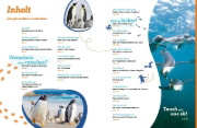 Buchcover und Innenansicht für das Buch: WAS IST WAS Pinguine. Immer cool drauf