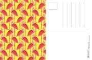 Buchcover und Innenansicht für das Buch: Odd One Out. Postcard Book