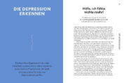 Buchcover und Innenansicht für das Buch: Hilfe bei Depressionen