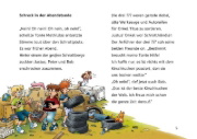 Buchcover und Innenansicht für das Buch: Die drei ??? Kids, Bücherhelden 2. Klasse, Achtung, Dinos!