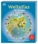 Buchcover und Innenansicht für das Buch: Weltatlas für Kinder