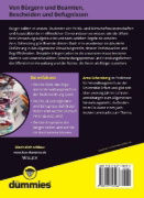 Buchcover und Innenansicht für das Buch: Allgemeines Verwaltungsrecht für Dummies