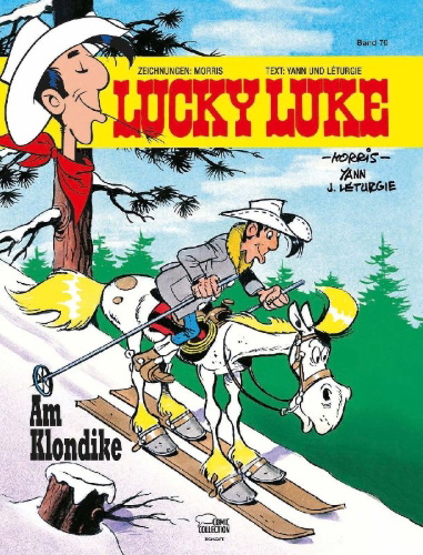 Buchcover und Innenansicht für das Buch: Lucky Luke 35: Le Klondike