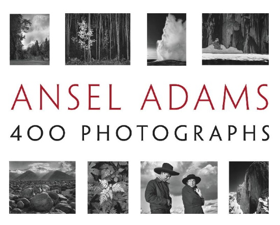 Buchcover und Innenansicht für das Buch: Ansel Adams' 400 Photographs