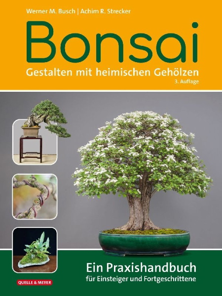 Buchcover und Innenansicht für das Buch: Bonsai - Gestalten mit heimischen Gehölzen