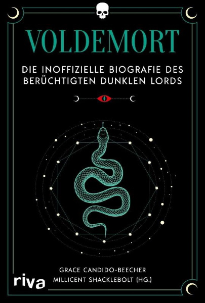 Buchcover und Innenansicht für das Buch: Voldemort: The Definitive Study of Tom Riddle - the Man Who Would Become "He Who Must Not Be Named"