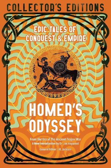 Buchcover und Innenansicht für das Buch: Homer's Odyssey