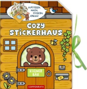 Buchcover und Innenansicht für das Buch: Cozy Stickerhaus