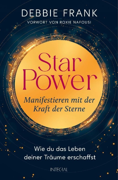 Buchcover und Innenansicht für das Buch: Manifest with Astrology - The Secret to Your Unique Manifesting Superpower