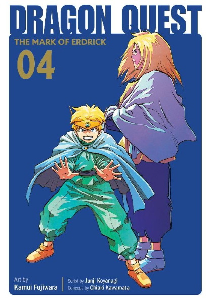 Buchcover und Innenansicht für das Buch: Dragon Quest: The Mark of Erdrick 04