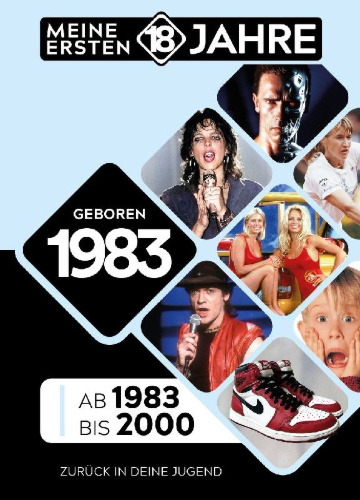 Buchcover und Innenansicht für das Buch: Geboren 1983