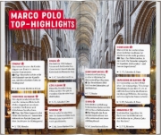 Buchcover und Innenansicht für das Buch: MARCO POLO Reiseführer Normandie