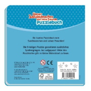 Buchcover und Innenansicht für das Buch: Trötsch Unser Sandmännchen Puzzlebuch mit 4 Puzzle Sandmann
