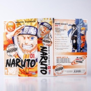 Buchcover und Innenansicht für das Buch: SHUEISHA JUMP REMIX NARUTO