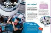 Buchcover und Innenansicht für das Buch: WAS IST WAS Flugzeuge. Ab durch die Wolken!