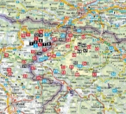 Buchcover und Innenansicht für das Buch: ROTHER Wanderführer Julische Alpen. 61 Touren zwischen Tarvisio, Bled und Tolmin - mit Nationalpark Triglav und So¿atal