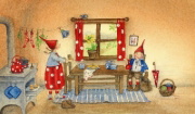 Buchcover und Innenansicht für das Buch: Pippa und Pelle auf Reisen
