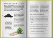 Buchcover und Innenansicht für das Buch: Wie lange braucht eine Schnecke zurück in meinen Garten?