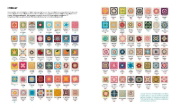 Buchcover und Innenansicht für das Buch: Ultimate Granny Square Sourcebook: 100 Contemporary Motifs to Mix and Match