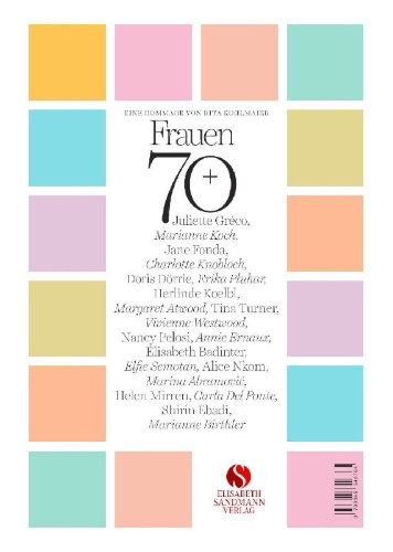 Buchcover und Innenansicht für das Buch: Frauen 70+ Cool. Rebellisch. Weise.