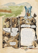 Buchcover und Innenansicht für das Buch: Dans la tête de Sherlock Holmes: Le Cauchemar du Loch Leathan 1