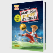 Buchcover und Innenansicht für das Buch: Achtung!: Fiese Abseitsfalle