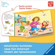 Buchcover und Innenansicht für das Buch: Sachen suchen - Mein erstes Sachen suchen: Frohe Ostern