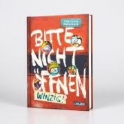 Buchcover und Innenansicht für das Buch: Bitte nicht öffnen 7: Winzig!