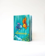Buchcover und Innenansicht für das Buch: Der Regenbogenfisch lernt verlieren